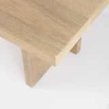 Aida Light Brown Rectangular Dining Table - Ornate Home