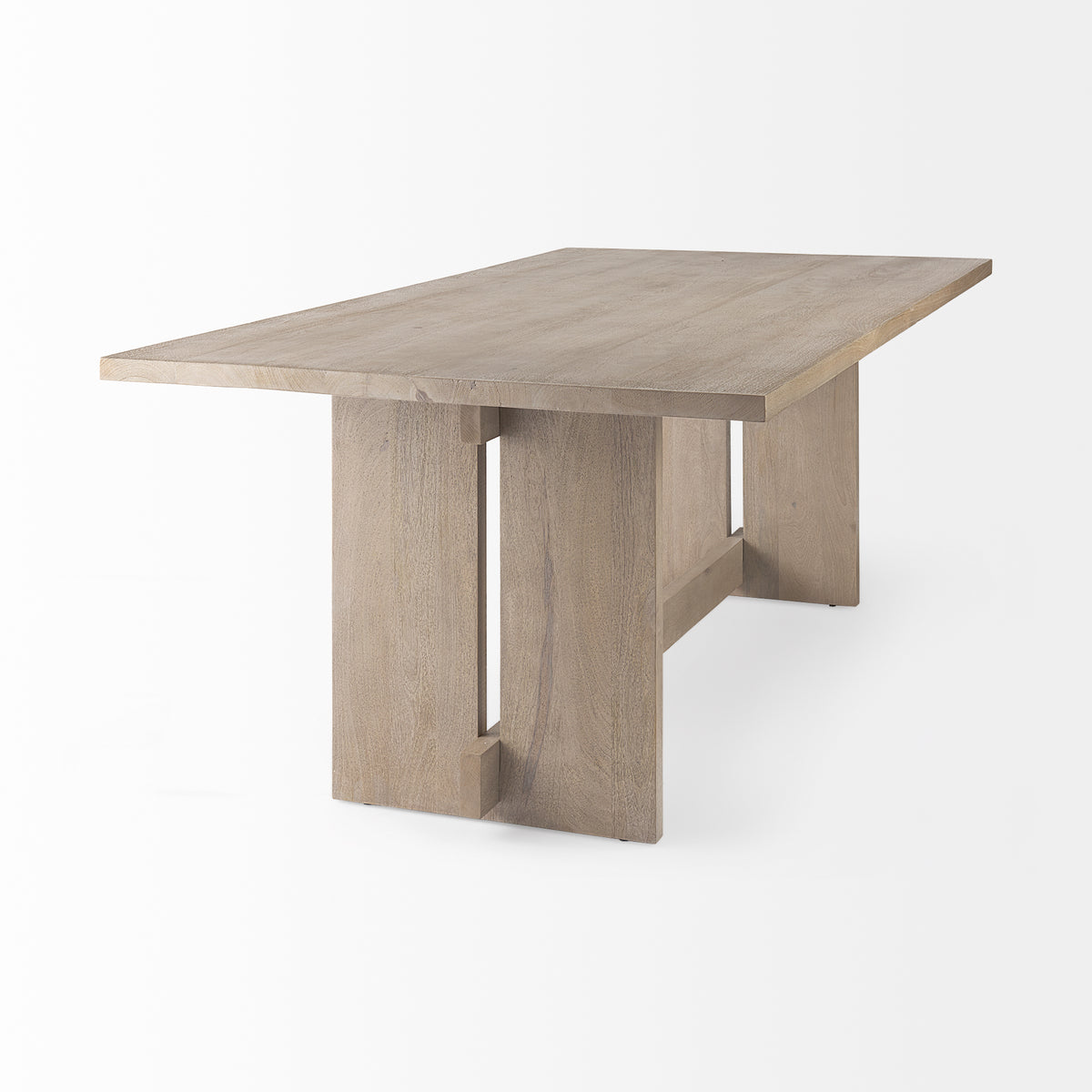Aida Light Gray Rectangular Dining Table - Ornate Home