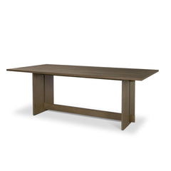 Aida Medium Brown Rectangular Dining Table