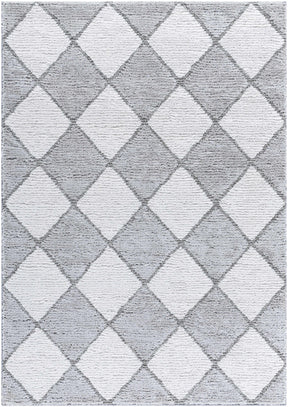 Aideen Gray Shag Area Rug - Clearance - Ornate Home