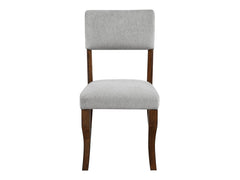 Aiden Brown/Gray Side Chair (Set of 2) - Ornate Home