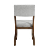 Aiden Brown/Gray Side Chair (Set of 2) - Ornate Home