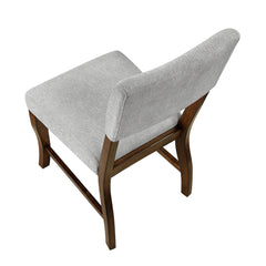 Aiden Brown/Gray Side Chair (Set of 2) - Ornate Home