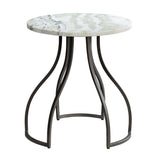 Aiden Green/Black Accent Table - Ornate Home
