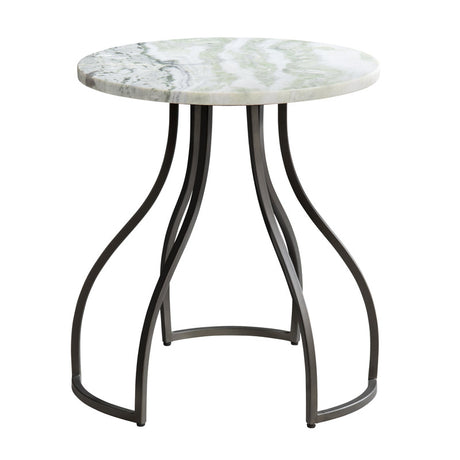 Aiden Green/Black Accent Table - Ornate Home