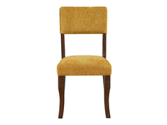 Aiden Mustard/Brown Side Chair (Set of 2) - Ornate Home