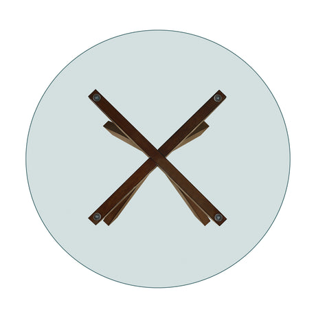 Aiden Olive/Brown 5-Piece Dining Table Set - Ornate Home