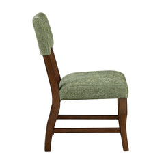 Aiden Olive/Brown Side Chair (Set of 2) - Ornate Home