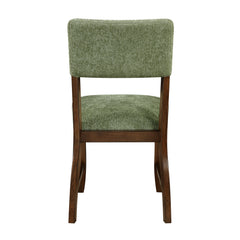 Aiden Olive/Brown Side Chair (Set of 2) - Ornate Home