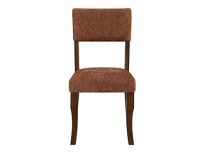 Aiden Rust/Brown Side Chair (Set of 2) - Ornate Home