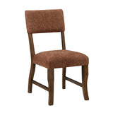 Aiden Rust/Brown Side Chair (Set of 2) - Ornate Home