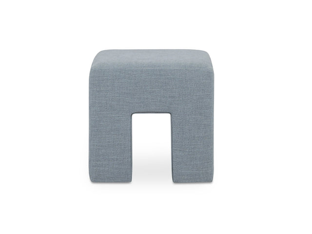 Aidy Light Blue Stool - Ornate Home