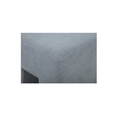 Aidy Light Blue Stool - Ornate Home