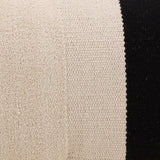 Aija Black/Off White Pillow - Ornate Home