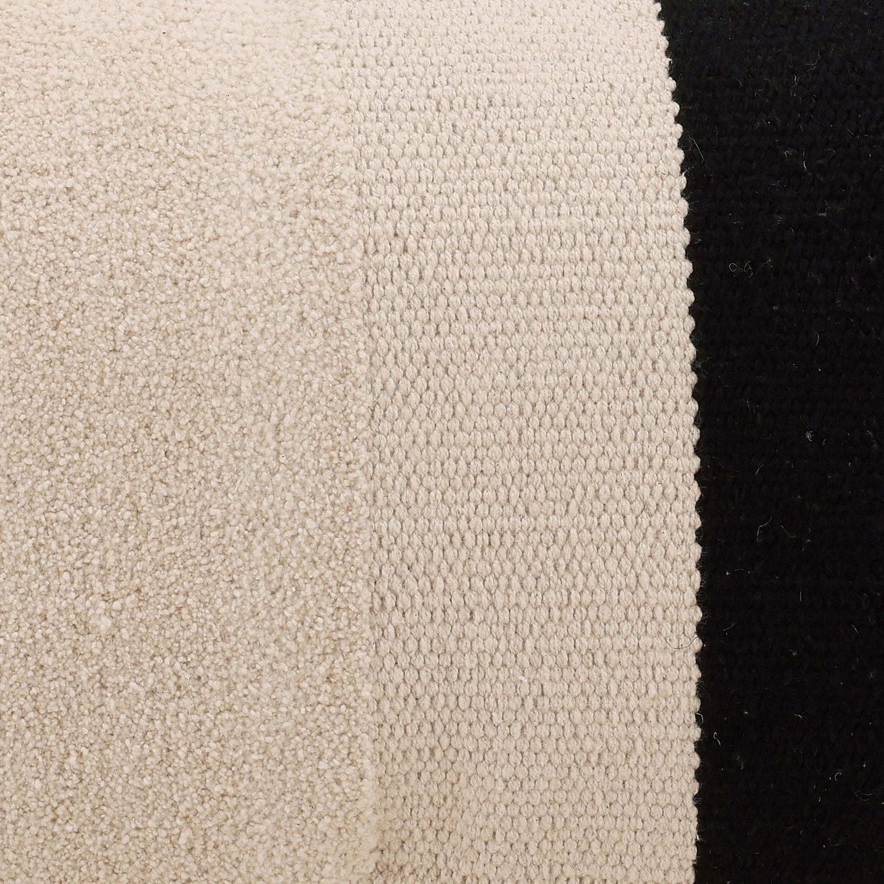 Aija Black/Off White Pillow - Ornate Home