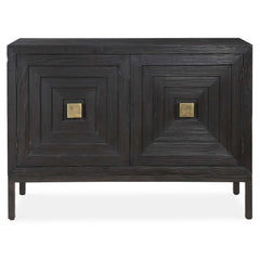 Aiken Dark Walnut 2 Door Cabinet - Ornate Home