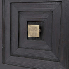 Aiken Dark Walnut 2 Door Cabinet - Ornate Home