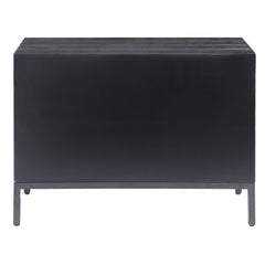 Aiken Dark Walnut 2 Door Cabinet - Ornate Home