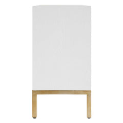 Aiken White 2 Door Cabinet - Ornate Home