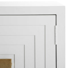 Aiken White 2 Door Cabinet - Ornate Home