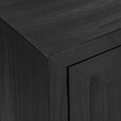 Aiken Woodtone Geometric Cabinet / End Table - Ornate Home
