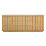 Aiko Light Oak 76 Inch Japandi Sideboard - Ornate Home
