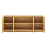 Aiko Light Oak 76 Inch Japandi Sideboard - Ornate Home