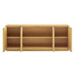 Aiko Light Oak 76 Inch Japandi Sideboard - Ornate Home