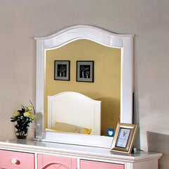 Aila Pink/White Mirror - Ornate Home