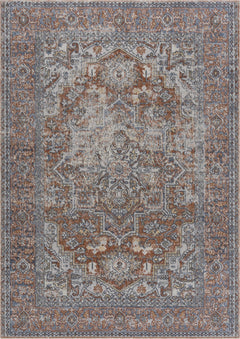 Aila Traditional Design Washable Rug - Clearance - Ornate Home