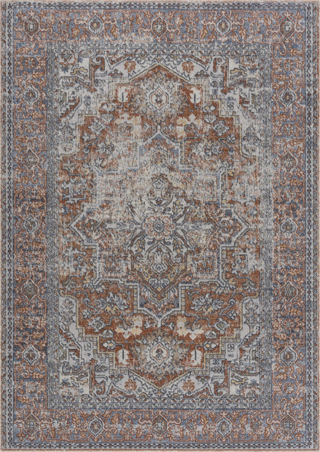 Aila Traditional Design Washable Rug - Clearance - Ornate Home