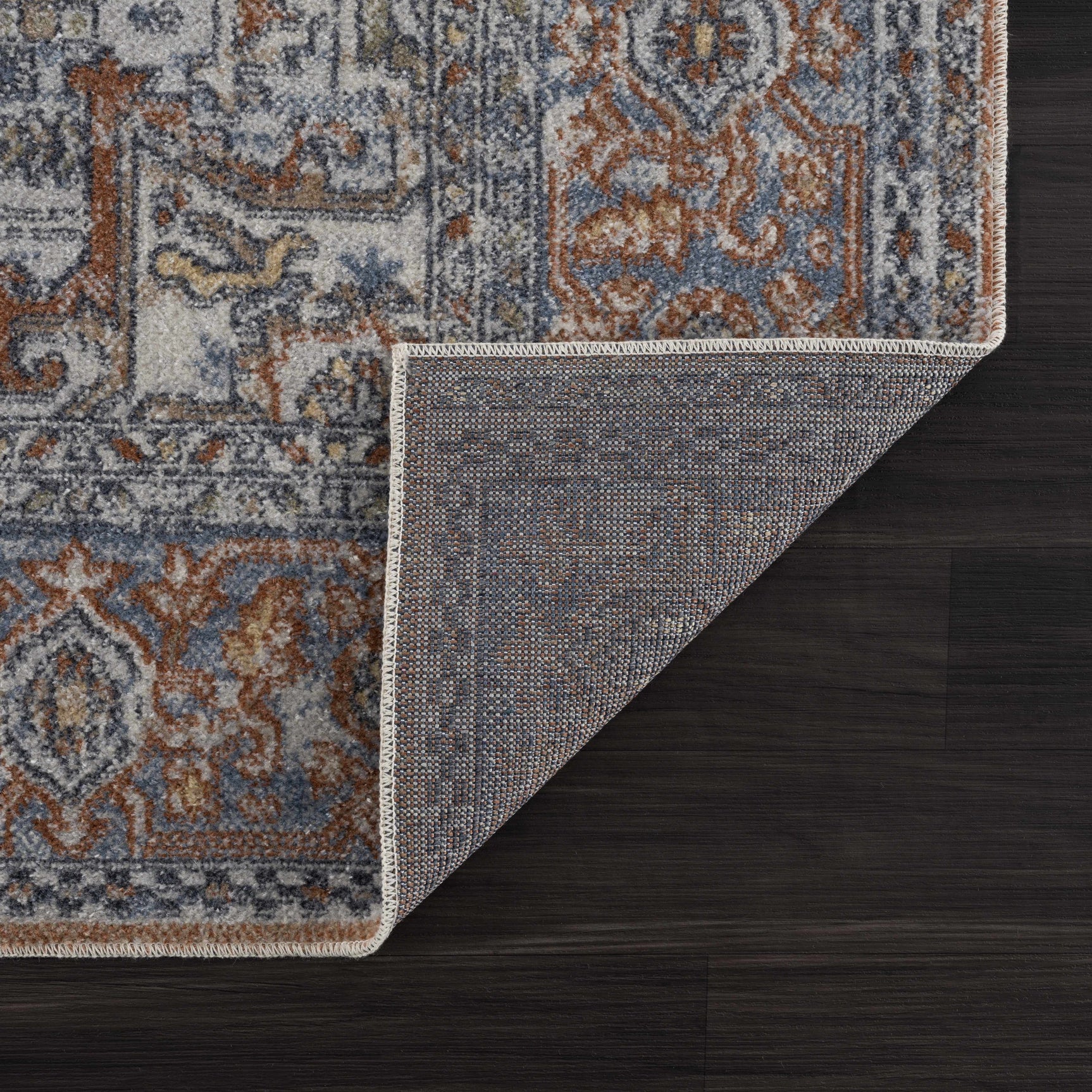 Aila Traditional Design Washable Rug - Clearance - Ornate Home