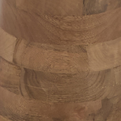 Ailsa Natural Brown Wood Floor Lamp (1/CN) - Ornate Home