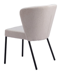 Aimee Beige Dining Chair (Set of 2) - Ornate Home