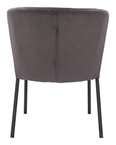 Aimee Gray Dining Chair (Set of 2) - Ornate Home