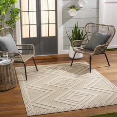 Aimee Lambswool Outdoor Area Rug - Clearance - Ornate Home