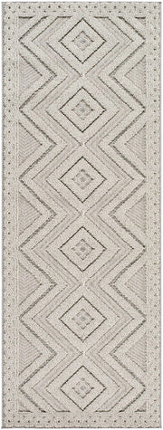 Aimee Natural Gray Outdoor Area Rug - Clearance - Ornate Home