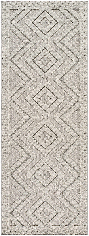Aimee Natural Gray Outdoor Area Rug - Clearance - Ornate Home