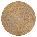 Ainsley 32 Inch Round Natural Rattan Coffee Table - Ornate Home