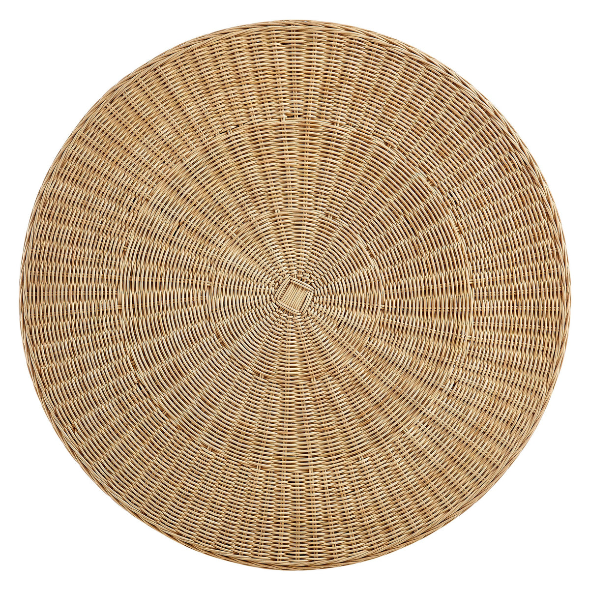 Ainsley 32 Inch Round Natural Rattan Coffee Table - Ornate Home