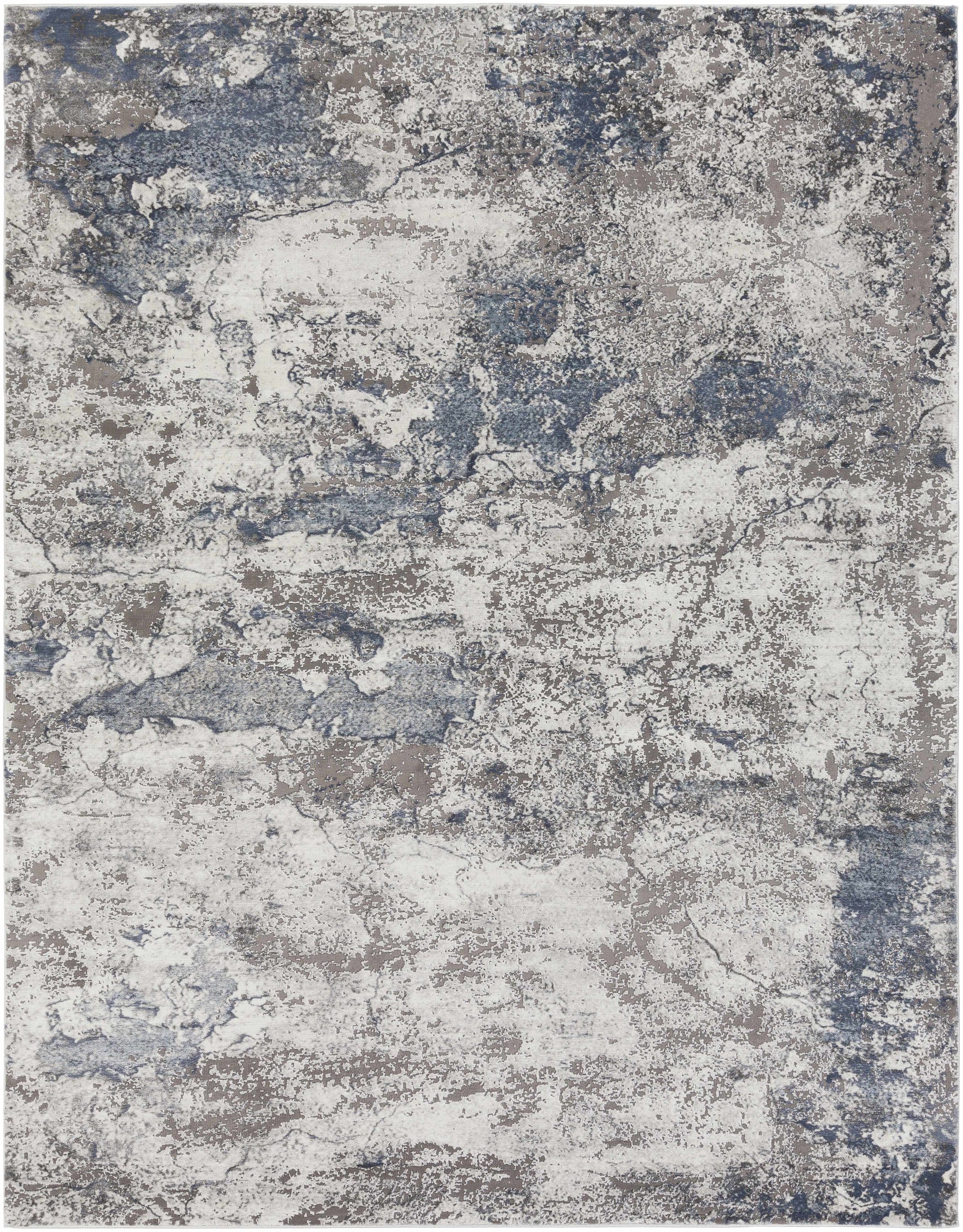 Ainslie Gray Marble Rug - Ornate Home