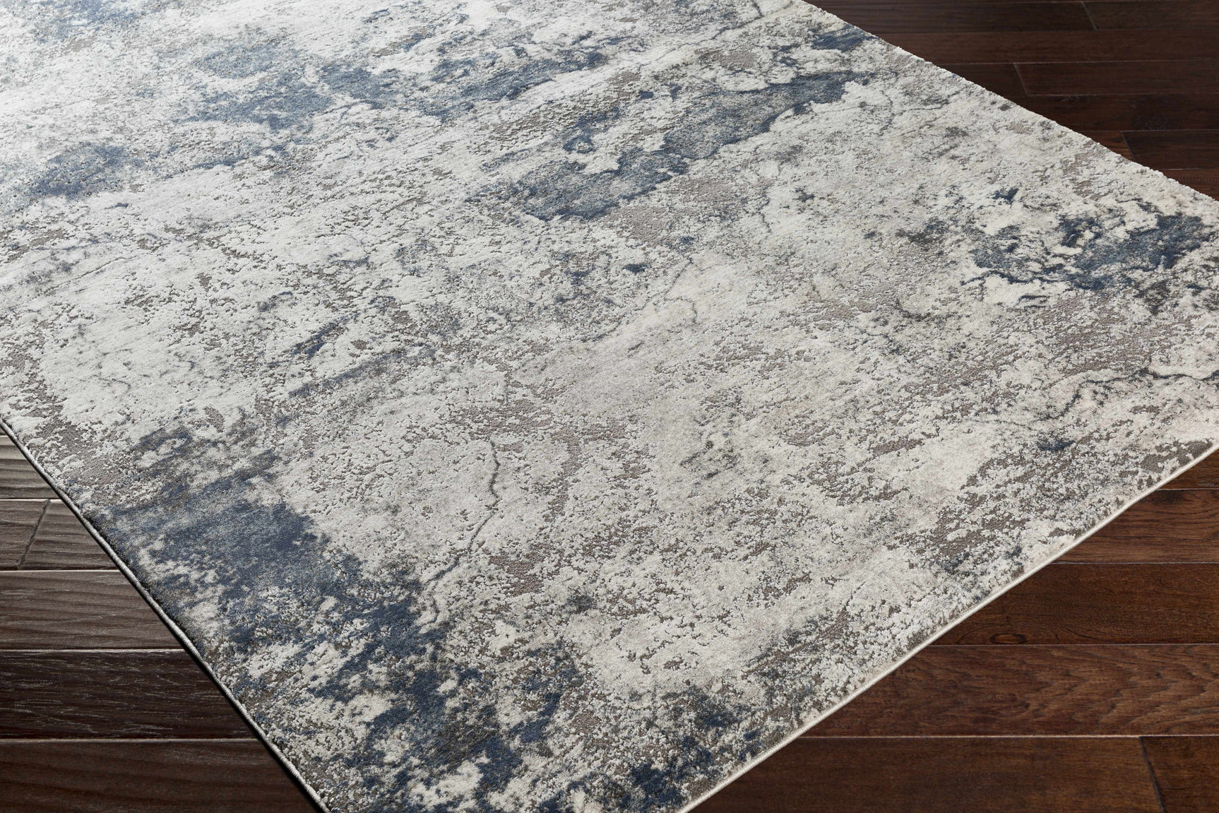 Ainslie Gray Marble Rug - Ornate Home