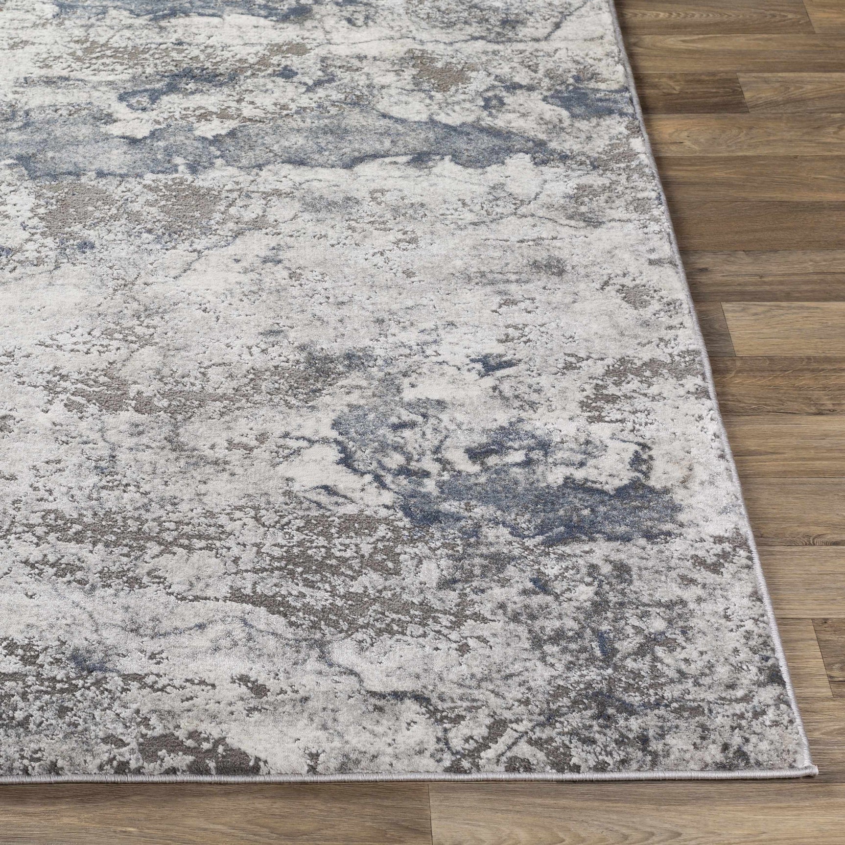 Ainslie Gray Marble Rug - Ornate Home