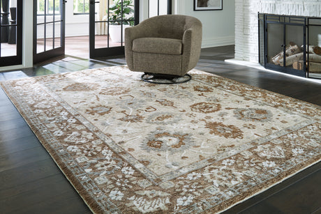 Ainswick Brown/Beige/Gray Memory Foam Large Rug (Online Special Price) - Ornate Home