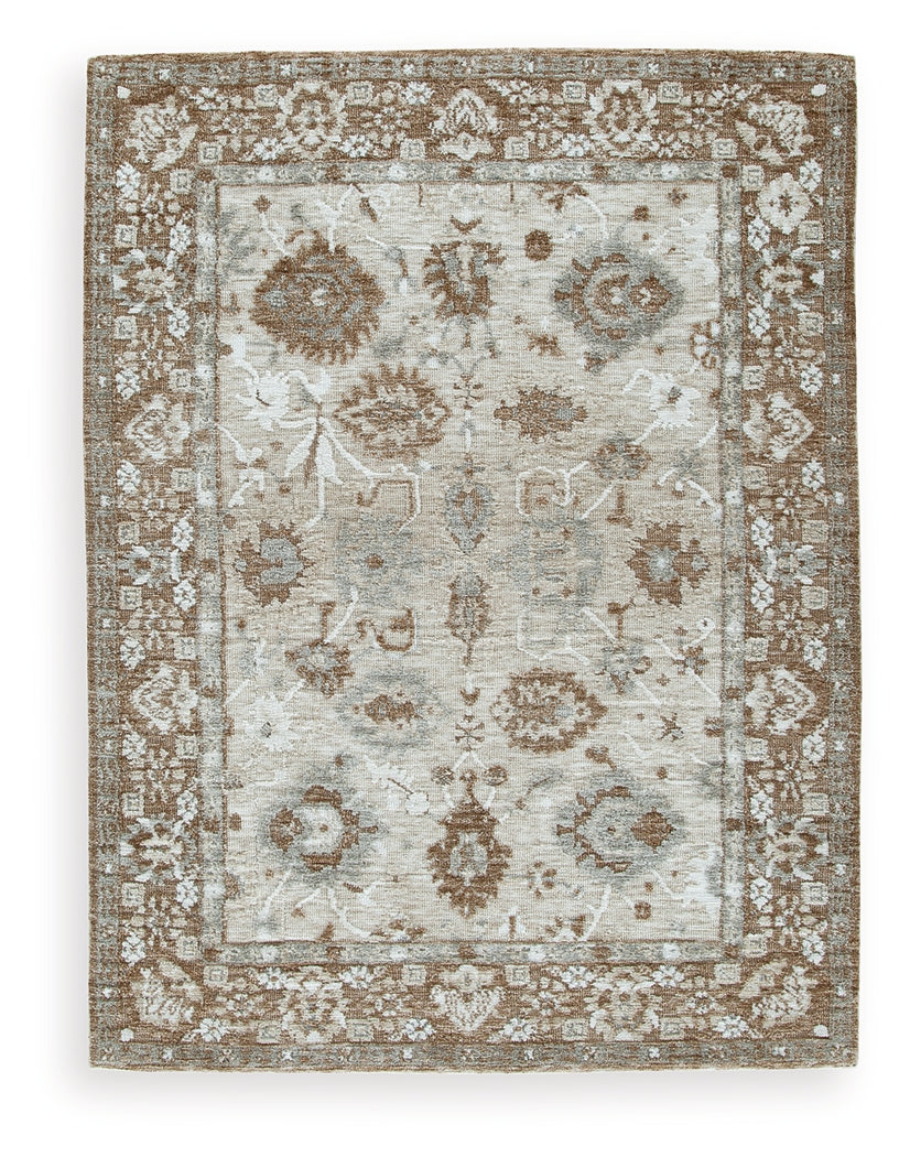Ainswick Brown/Beige/Gray Memory Foam Medium Rug (Online Special Price) - Ornate Home