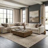 Airlia Cream Thick Luxe Area Rug - Ornate Home