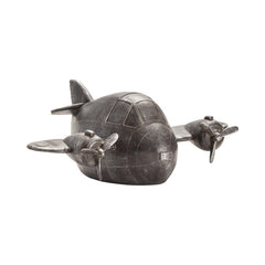 Airplane Grey Statue - Ornate Home