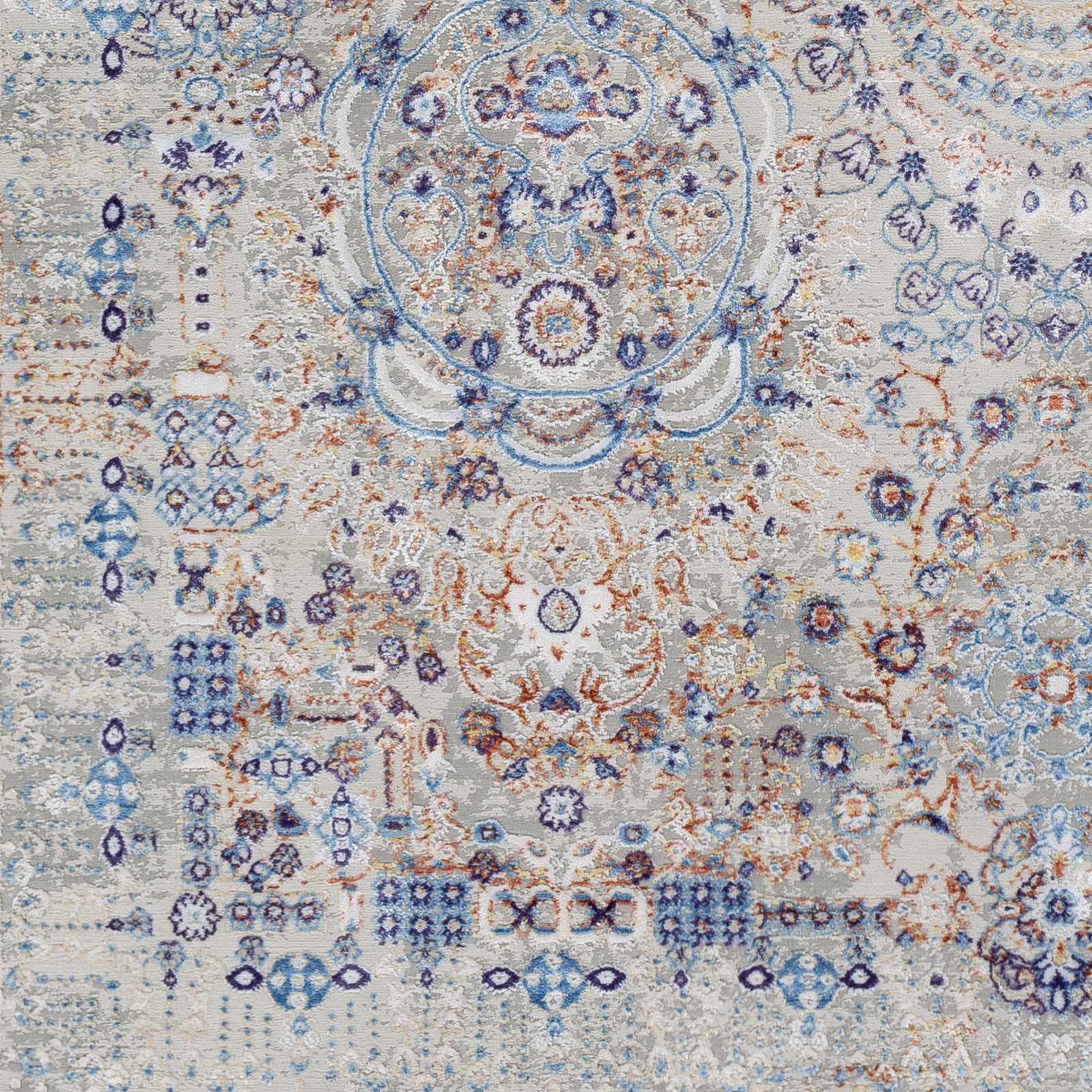 Aisha Abstract Premium Sheen Viscose Rug - Clearance - Ornate Home