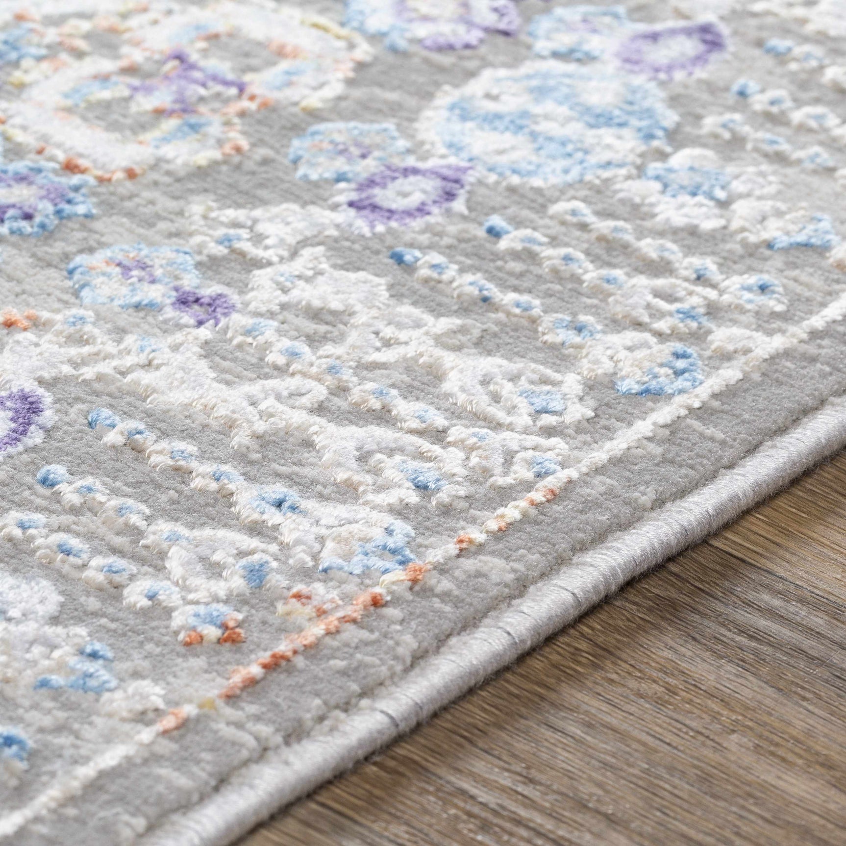 Aisha Abstract Premium Sheen Viscose Rug - Clearance - Ornate Home