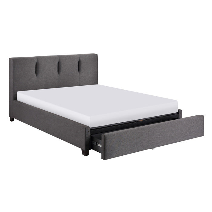Aitana Graphite California King Platform Bed - Ornate Home